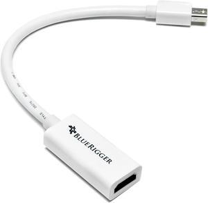 Mini DisplayPort to HDMI Female Adaptor Cable ((Mini DP/Thunderbolt to HDMI Cable) - Compatibe with MacBook Pro/Air - with HD Audio