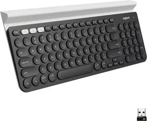 K780 Multi-Device Wireless Keyboard with Built-in Cradle, Speckles K780 Multi-Device Wireless Keyboard with Built-in Cradle, Speckles
