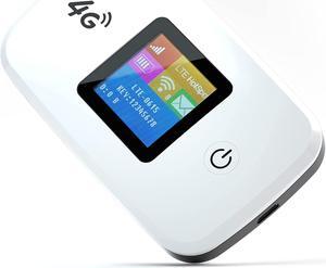 High Eagle 4G Mobile WiFi Router, WiFi Mobile Hotspot Unlocked Wireless Internet Router with SIM Card Slot for Outdoor Travel Support B2/B4/B5/B12/B17 Network Band