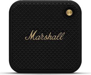 Marshall Willen Portable Bluetooth Speaker - Black & Brass