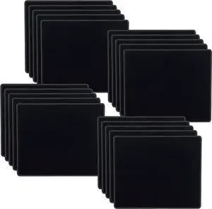 20 Pack 2mm Mouse Pad with Stitched Edges Non-Slip Rubber Base Premium-Textured and Waterproof Mousepads Bulk Mouse Pad Multipack Mousepad for Computers Laptop 8.66 x 7.1 inch