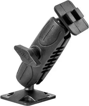 ARKON Mounts Heavy Duty 4 Hole AMPS Car or Wall Mounting Pedestal for Dual T Pattern Smartphone and Tablet Holders