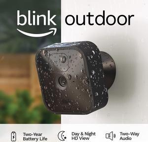 Blink Outdoor (3rd Gen) - wireless, weather-resistant HD security camera, two-year battery life, motion detection, set up in minutes  2 camera system