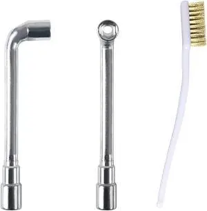 6mm 7mm L-Shaped Hexagonal Wrench Tool for Fixed Mk8 Ender 3 Brass Nozzle Included Copper Wire Toothbrush 3D Printer Accessories 6mm 7mm L-Shaped Hexagonal Wrench Tool for Fixed Mk8 Ender 3 Brass Nozzle Included Copper Wire Toothbrush 3D Printer Accessories