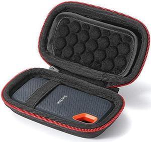 Hard Case for SanDisk 250GB / 500GB / 1TB / 2TB Extreme Portable SSD SDSSDE60 Carrying Storage Bag - not fit for SanDisk Extreme PRO SSD