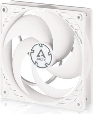 ARCTIC P12 PWM PST - 120 mm Case Fan with PWM Sharing Technology (PST), Pressure-optimised, Quiet Motor, Computer, Fan Speed: 200-1800 RPM (0 RPM <5%)- White