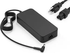 Replacement for 180W Zephyrus Charger AC Adapter for  Rog Zephyrus ADP-180TB H G14 G15 GA401I GA502 GA502D GA502DU GA502IU GA401 GA401II GA401IV TUF505DT Laptop Power Supply Cord