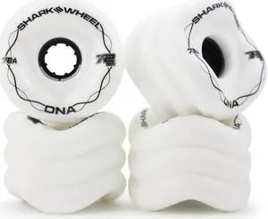 SHARK WHEEL 60MM, 78A WHITE CALIFORNIA ROLL