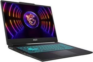 MSI Cyborg Gaming Laptop, 15.6" FHD 144Hz Display, Intel Core i7-12650H Processor, NVIDIA GeForce RTX 4060 Graphics, 8GB DDR5 RAM, 512GB SSD, Backlit Keyboard, Wi-Fi, Windows 11 Home, Black