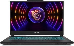 MSI Cyborg 156 Gaming Laptop Intel Core i712650H230GHz NVIDIA GeForce RTX 4060 Windows 11 Home 64bit 1 TB PCIe 32GB