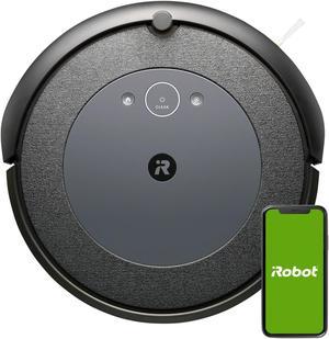 Refurbished: iRobot i155220 Roomba i1 Plus (1552) Wi-Fi Self-Emptying Robot  Vacuum 
