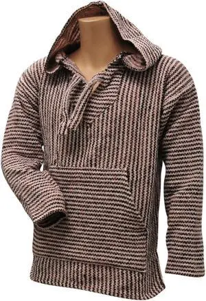 Texture Baja Hoodie Kids Zig Zag Med