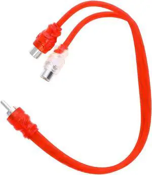 Coax RCA Y-Adaptor