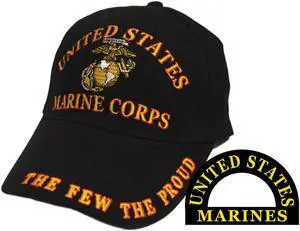 The Few The Proud Marines Cap Black