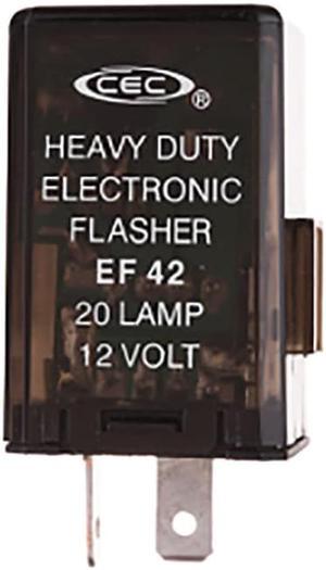 2-Pin 12V Electronic Flasher 20 Lamp