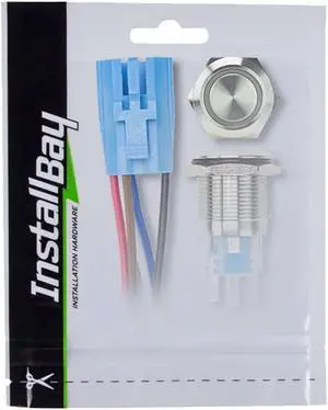 16mm Stain Round Switch Latch Harn White