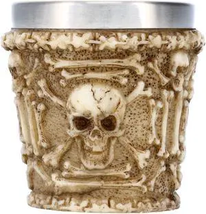 Single Skull and Crossbones Shot Glass