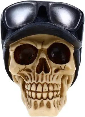 Skull with Hat and Glasses
