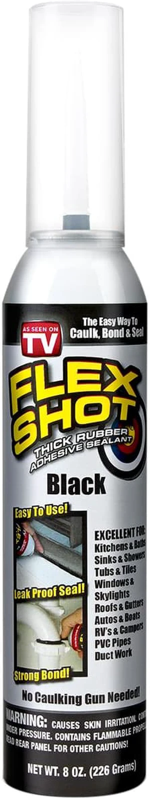 FLEX SHOT - BLACK 8 OZ. FLEX SHOT - BLACK 8 OZ.