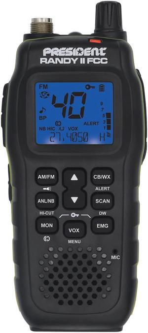 Handheld Radio with Large LCD screen