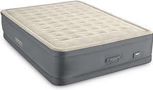 Intex PremAire II Elevated Airbed Queen 64925EP - TAN