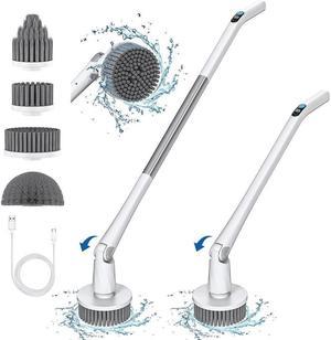 KOHE electric spin scrubber 360 cordless powerful scrub brush cleaning bathroom