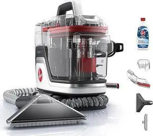 Hoover FH14000 Cleanslate Portable Carpet Cleaner - WHITE/RED