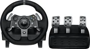 Logitech G920 Driving Force Racing Wheel and Floor Pedals 941-000121 - Black