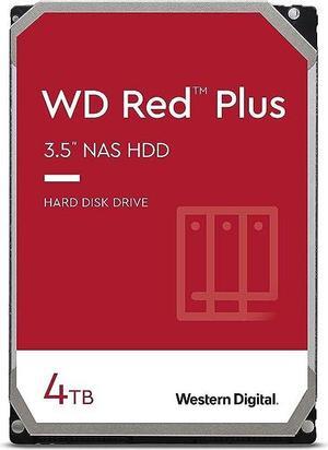 Western Digital 4TB WD Red Plus NAS Internal HDD 5400 RPM SATA 6 3.5" -WD40EFPX