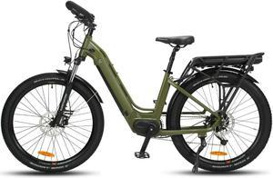 Spectrum Xcity neo Long Distance Edition Dual Battery Extra Long Range 8V Electro-assisted 9 Speed Shift Electro-assisted Mid Motor Long Distance Riding Touring Bike Xcity neo