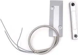 NO NC Door Waterproof Sensor Switch Zinc Alloy Alarm Magnetic Reed Switch Detector Sensor Roller Shutter Garage Door