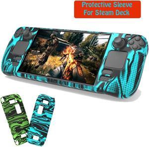 For Steam Deck Console Soft Silicone Camo Case Cover Full Protection Skin Shell