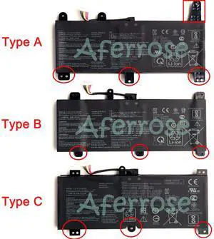 C41N1731 C41N1731-2 New Battery for Asus Rog Strix Scar II GL504 GL504GM GL504GW GL504GS  GL704 GL704GW GL704GM G731 G531GU G515GV Series Type B