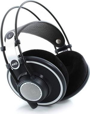 AKG Pro Audio K702 Over-Ear, Open-Back, Flat-Wire, Reference Studio Headphones,Black