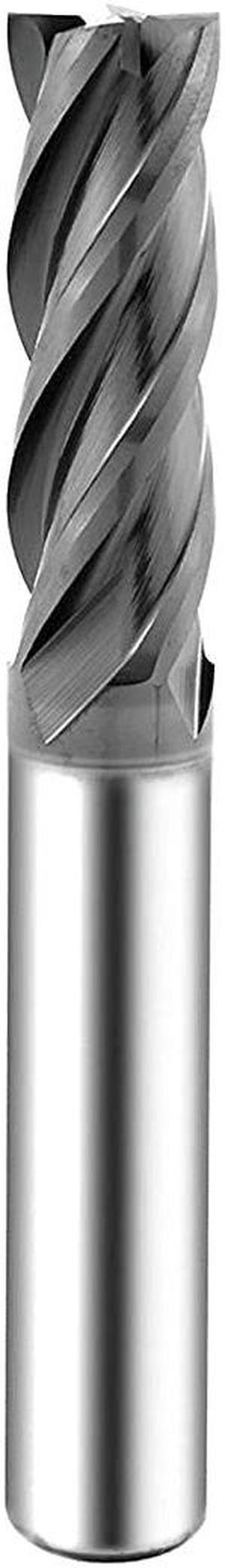 SPEED TIGER ISE Carbide Square End Mill - Micro Grain Carbide End Mill for Alloy Steels/Hardened Steels - 4 Flute - ISE5/16"4T - Made in Taiwan (1 Piece, 5/16")