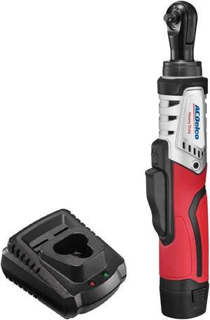 ACDelco ARW1210-2P G12 Series 12V Cordless Li-ion 1/4" 45 ft-lbs. Brushless Ratchet Wrench Tool Kit