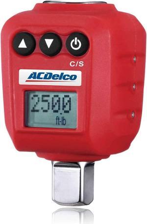 ACDelco ARM602-4A 1/2 (25 to 250 ft-lbs.) Heavy Duty Digital Torque Adapter with Buzzer and LED Flash Notification  ISO 6789 Standards with Certificate of Calibration