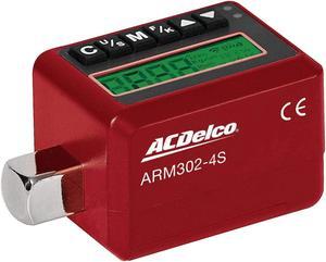 ACDelco Tools ARM302-4S 1/2 (12.5 to 250.7 ft-lbs.) Heavy Duty Digital Torque Adapter with Buzzer and LED Flash Notification  ISO 6789 Standards with Certificate of Calibration