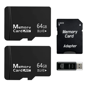 2-Pack 64GB Micro SD Card for Dashcam & Security Cam U3 V30 A1 | Reliable Class 10. Ideal for 1080p Video & Phones. Includes 1 USB-A 3.0 Reader & 1 SD Adapter. 2-Pack 64GB Micro SD Card for Dashcam & Security Cam U3 V30 A1 | Reliable Class 10. Ideal for 1080p Video & Phones. Includes 1 USB-A 3.0 Reader & 1 SD Adapter.