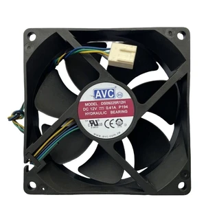 New DS09225R12H DC12V 0.41A 90 * 90 * 25mm 9025 9CM Four Wires PWM Chassis Temperature Mute Cooling Fan New DS09225R12H DC12V 0.41A 90 * 90 * 25mm 9025 9CM Four Wires PWM Chassis Temperature Mute Cooling Fan