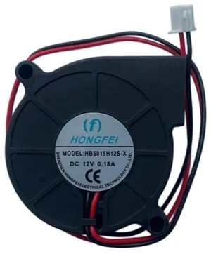 for HB5015H12S-X DC 12V 0.18A 50 * 50 * 15mm 2-Wire Server Blower Fan for HB5015H12S-X DC 12V 0.18A 50 * 50 * 15mm 2-Wire Server Blower Fan