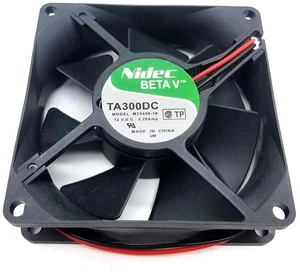 for TA300DC M33406-16 Server Cooler Fan DC 12V 0.29A 80 * 80 * 25mm 2-Wire for TA300DC M33406-16 Server Cooler Fan DC 12V 0.29A 80 * 80 * 25mm 2-Wire