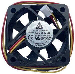 Tested Well AUB0512LB Cooling Fan DC12V 0.11A Three Pins 50 * 50 * 15MM 5CM Tested Well AUB0512LB Cooling Fan DC12V 0.11A Three Pins 50 * 50 * 15MM 5CM