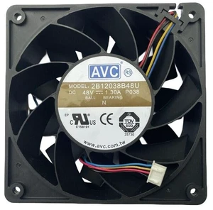 New for 2B12038B48U DC48V 1.3A 120 * 120 * 38mm 12CM 12038 4Wire PWM Large Air Volume Cooling Fan New for 2B12038B48U DC48V 1.3A 120 * 120 * 38mm 12CM 12038 4Wire PWM Large Air Volume Cooling Fan