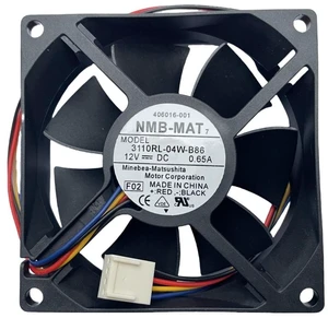 for NMB-MAT 3110RL-04W-B86 8025 DC12V 0.65A 80 * 80 * 25MM Four Lines PWM Temperature Control Fan Well Tested for NMB-MAT 3110RL-04W-B86 8025 DC12V 0.65A 80 * 80 * 25MM Four Lines PWM Temperature Control Fan Well Tested