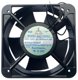 New for SAN JUN SJ1725HA2 220V -240V 0.28A 150 * 150 * 50mm High Temperature Square Cooling Fan New for SAN JUN SJ1725HA2 220V -240V 0.28A 150 * 150 * 50mm High Temperature Square Cooling Fan