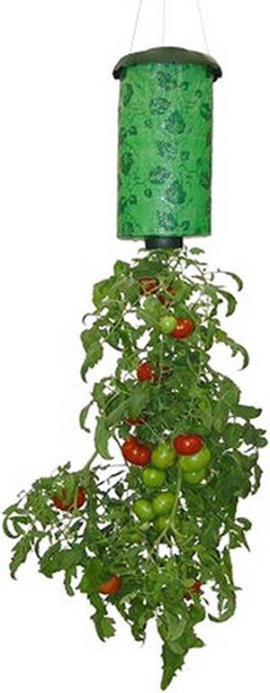 New & Improved Hanging Tomato Plant, Vegetable Grower Upside Down Plant Holder Pot Hanging Sky Topsy Turvy Upside-Down Tomato Planter