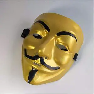 PVC mask Cosplay Full face Film Theme Vendetta mask Pirate Halloween Grimace Masks Supplies 2Pcs