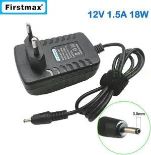 12V 1.5A Tablet Charger for AK.018AP.040 AP.0180P.003 LC.ADT0A.04 PSA18R-120P WA-18H12 for Gateway TP-A60 EU Plug