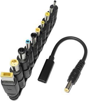 65W USB C Universal Laptop Adapter Connector Charging Cable Cord for Notebook Charger Converter